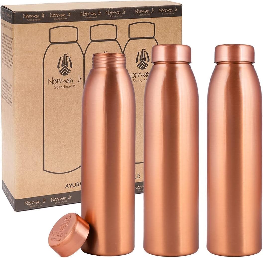Ayurvedic & Herbal Wellness Kits - Conjunto de 3 Garrafas de Água