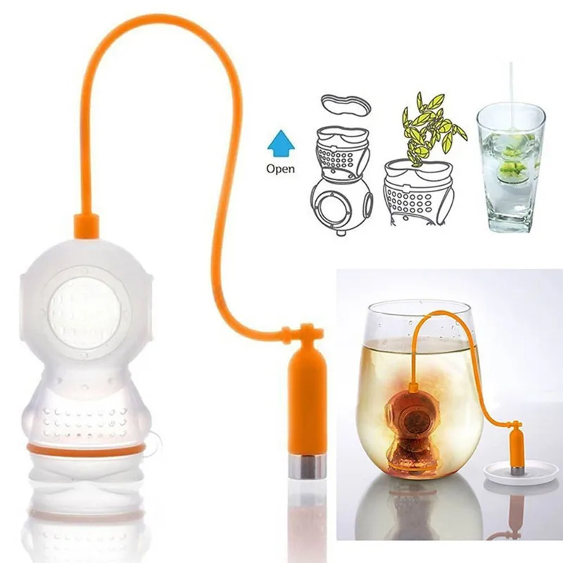 Nettle Leaf Tea - Infusor de chá para mergulhador, vazamento