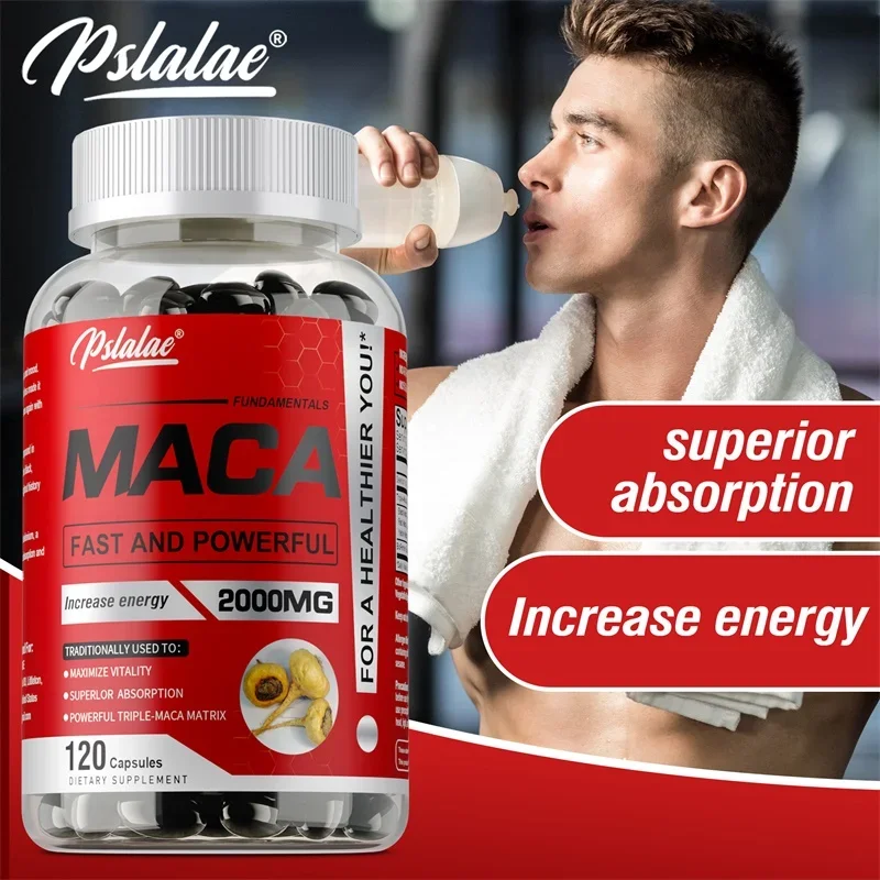 Cápsulas de raiz de maca - mel - Tulsi Holy Basil avaliação e preço