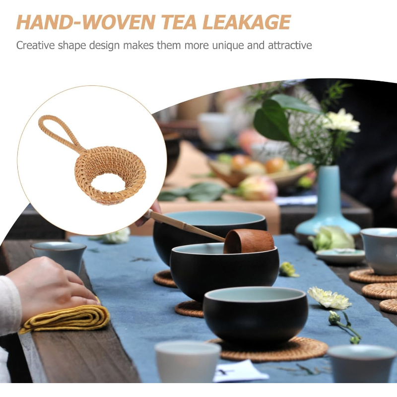 Coador de Chá de Rattan Artesa - Nettle Leaf Tea avaliação e preço