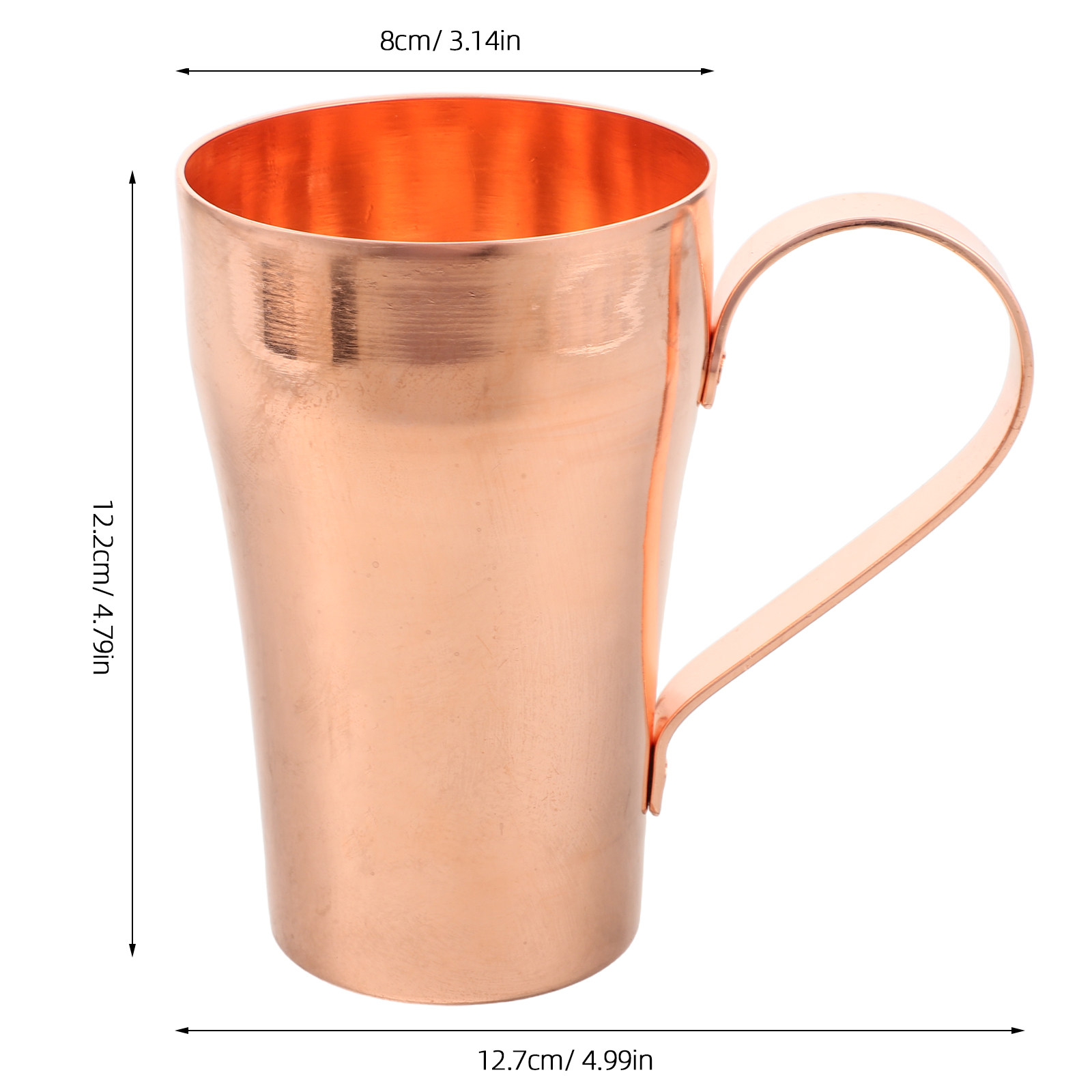 Copo de Cobre Puro para Beber, - Ayurvedic & Herbal Wellness Kits avaliação e preço